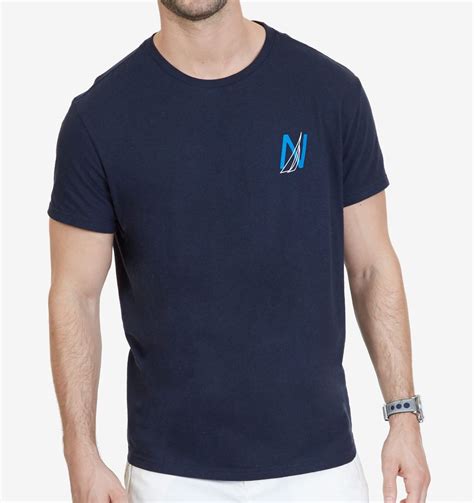 graphic tee navy blue